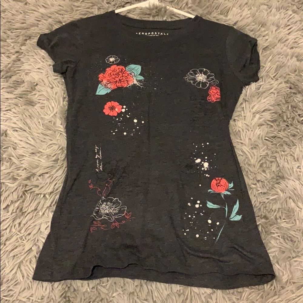 Aeropostale tshirt , gray